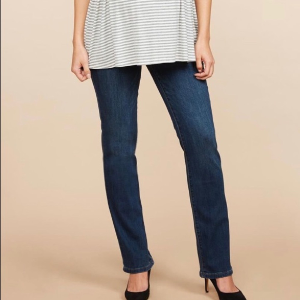 STRAIGHT MATERNITY JEANS